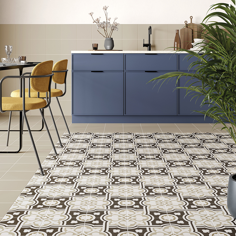 ELD-里沃利-02奶茶 20X20 實景圖