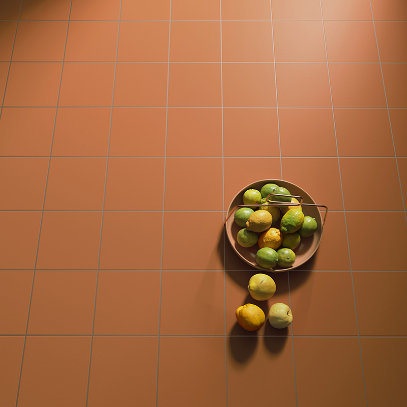 ELD-里沃利-03復古橘 20X20 實景圖 (3)