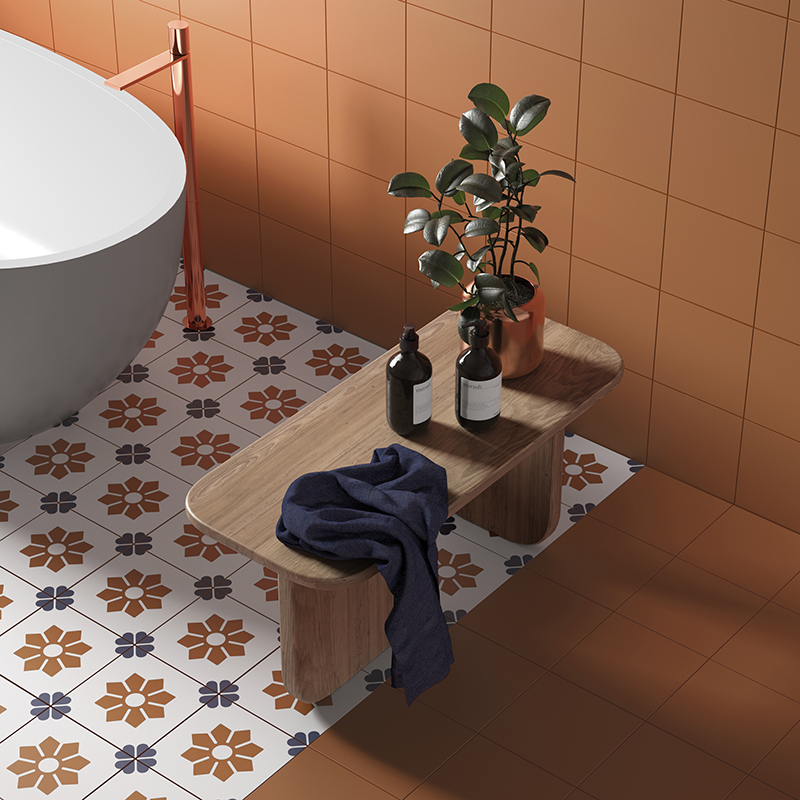 ELD-里沃利-03復古橘 20X20 實景圖 (4)