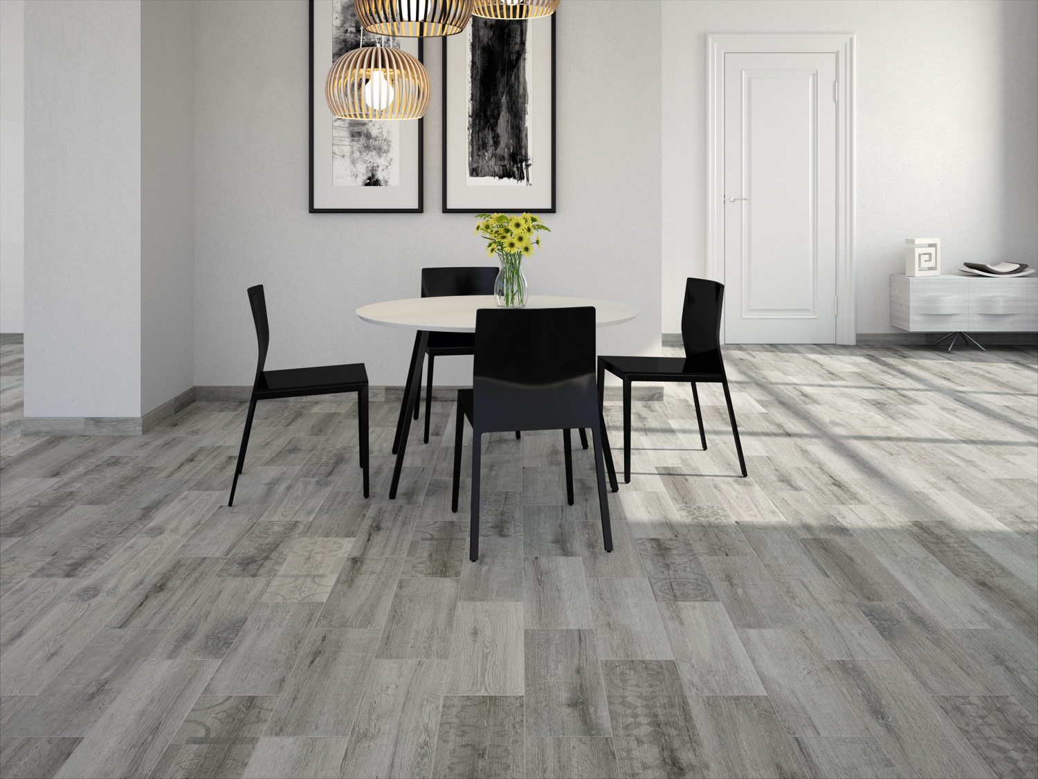 MLD-集集木紋02灰實景圖