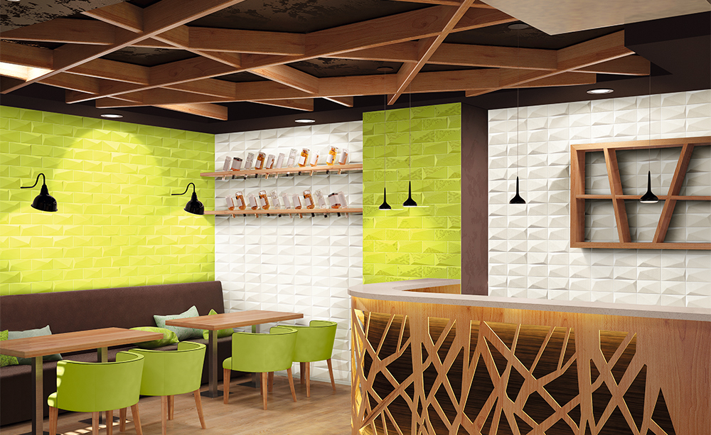 MLD-克拉克01白 03綠 實景