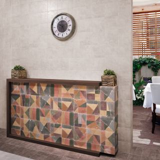 MLD-圖里尼-B花磚土黃實景圖-2