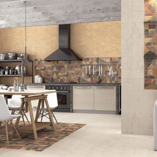 MLD-圖里尼-B花磚土黃實景圖-1