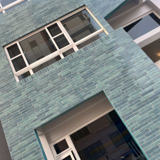 澎湖華昌外牆-莫藍綠